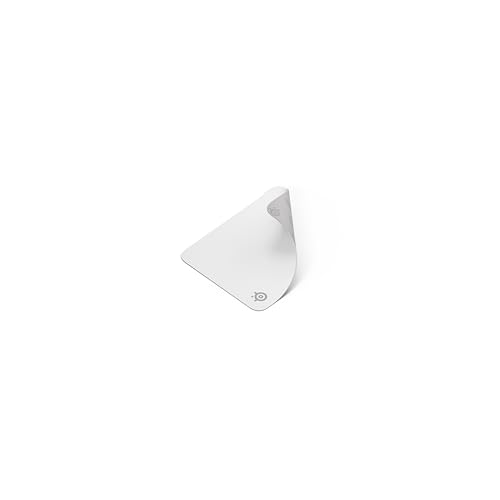 SteelSeries QcK Medium Gaming Mousepad - White - Non-Slip Rubber Base 19