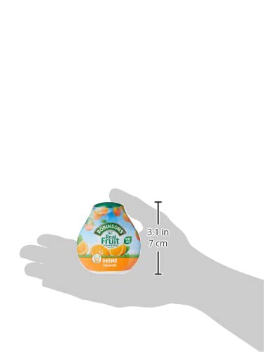 Robinsons Mini-Orangengeschmackskonzentrat ohne Zuckerzusatz, kalorienarm, 6er-Pack (je 66 ml) 9