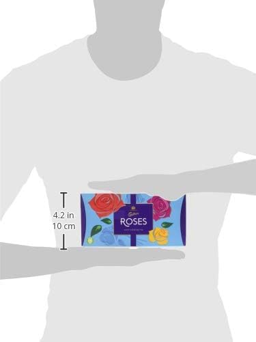 Cadbury Roses, verschiedene Miniatur-Milchschokoladen – Geschenkkarton, 275 g