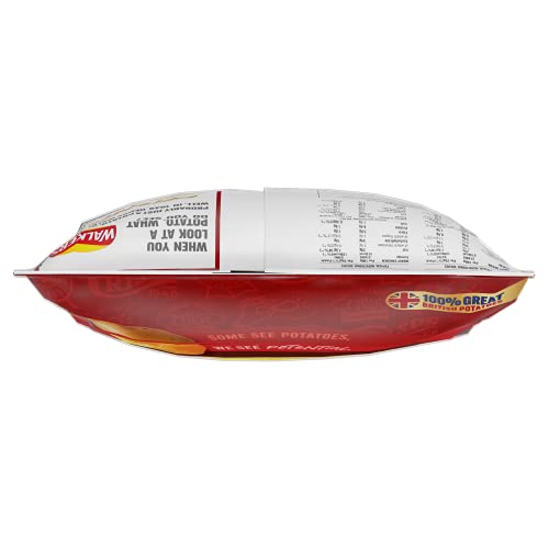 Walkers Meaty Variety Multipack Chips 12x25g - Geräucherter Speck, Brathähnchen, Krabbencocktail, Käse und Zwiebeln 8
