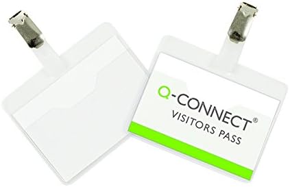 Q-Connect KF01560 Visitor Badge 60x90mm (Pack of 25) 3
