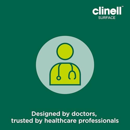 Clinell Universal Biodegradable Disinfectant Wipes - 140 Count Pack | Kills 99.99% Germs 6