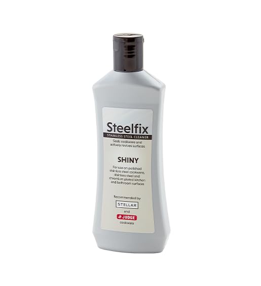 Stellar Kitchen Stainless Steel Cleaner and Reviver - 250ml Liquid for Polished Appliances