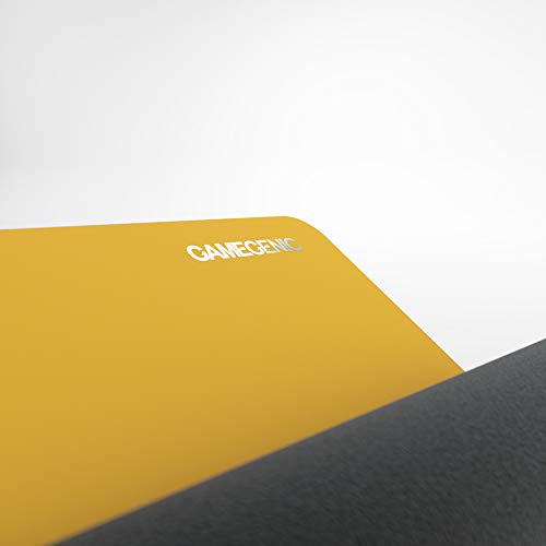 Gamegenic Prime 2mm Playmat - Yellow | Natural Rubber | Anti-Slip Backing | GGS40010ML 4