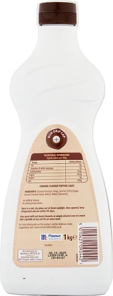 Noel's Caramel Topping Sauce - Rich & Creamy Flavor | 1kg Value Pack 3