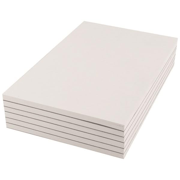 Q-Connect Plain Scribble Pad 127x76mm, 160 Leaf, 70gsm Paper, Pack of 20 4