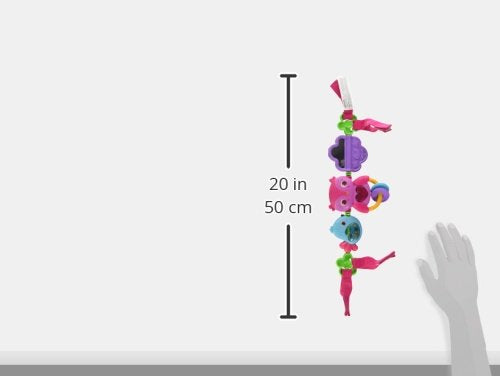 Bright Starts Busy Birdies Carrier Toy Bar - Musical with Lights | Attaches to Most Carriers 3