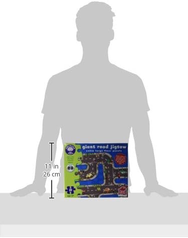 Orchard Toys Giant Road Floor Puzzle - Interchangeable 20-Piece Educational Puzzle for Ages 3+