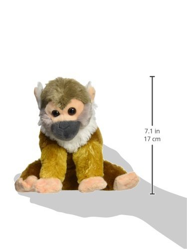 Wild Republic Cuddlekins Squirrel Monkey Plush - 8 Inch Stuffed Animal Toy for Kids 3