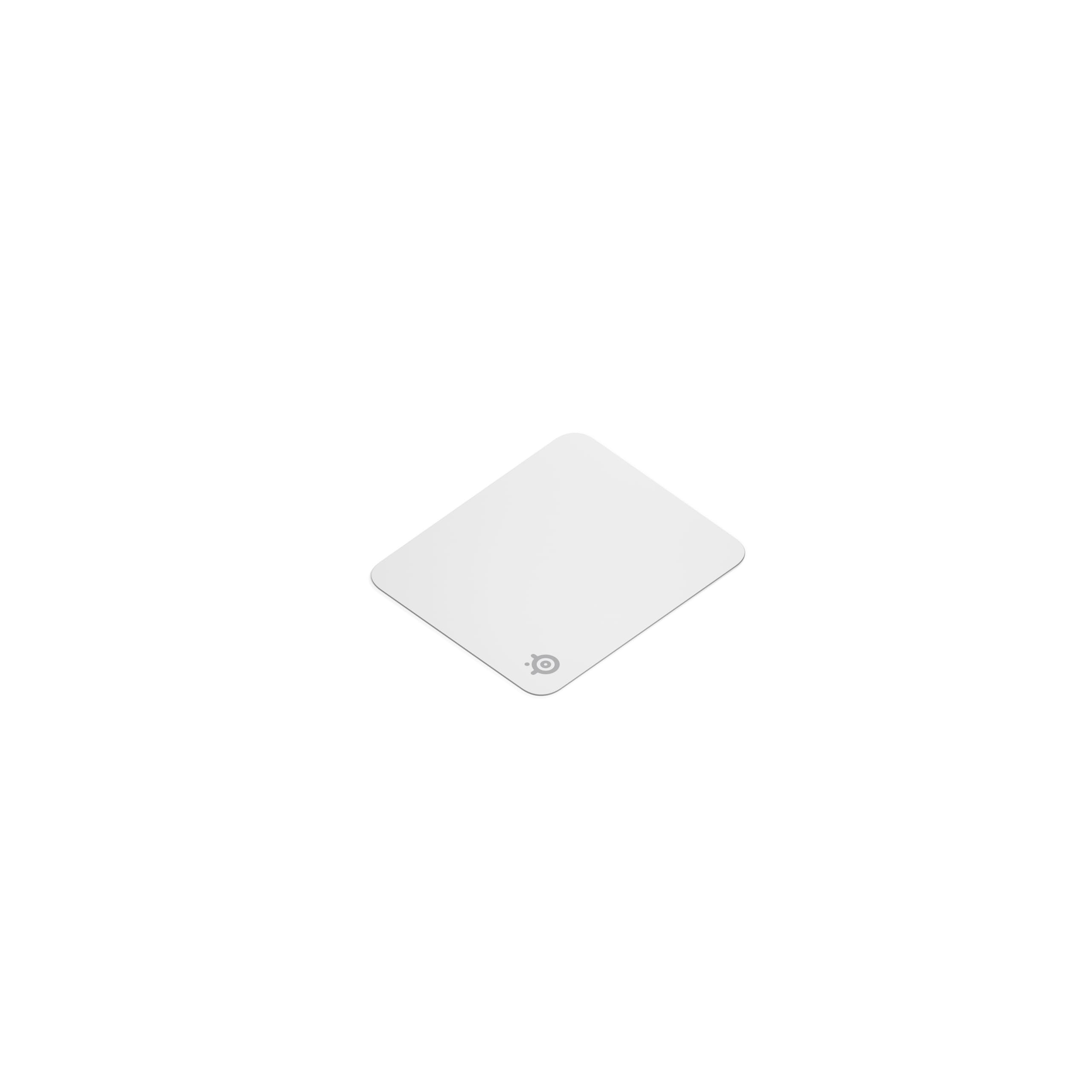 SteelSeries QcK Medium Gaming Mousepad - White - Non-Slip Rubber Base