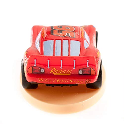 Dekora Lightning McQueen PVC Cake Topper - 8 cm Figure | Food Safe | Unisex Children 3