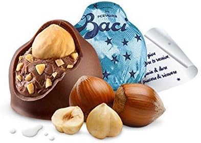 BACI - Milk Bijou Schokolade Edelkakaotrüffel mit Haselnüssen, 175g