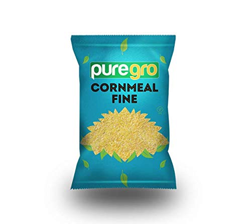 Puregro Cornmeal Fine (Polenta) - Milled Corn for Jamaican Cooking & Baking | 1.5kg