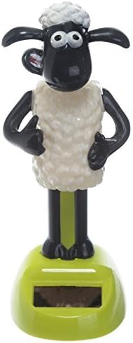Puckator Shaun The Sheep Solar Powered Pal, Mixed, Height 13cm Width 5cm Depth 6cm