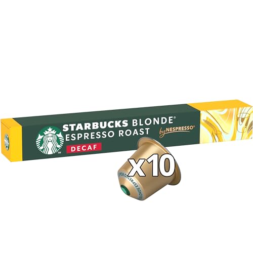 STARBUCKS – Decaf Blonde Espresso Roast von Nespresso, Blonde Roast Kaffeekapseln 5