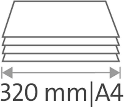 Dahle 502 Guillotine Paper Cutter (Cutting Performance up to 8 Sheets / DIN A4) Blue 7