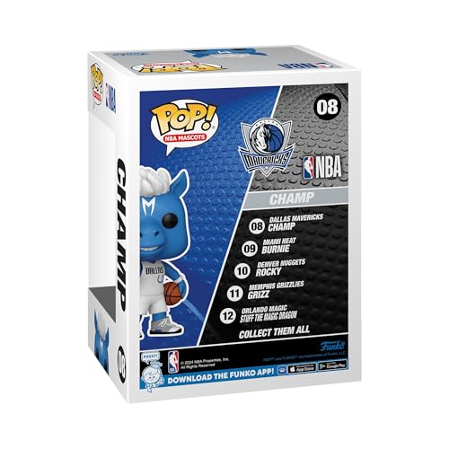 Funko Pop! NBA Mascots - Dallas Mavericks - Champ the Horse Vinyl Figure (52168) 11