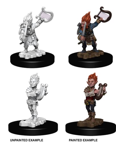 Dungeons & Dragons Gnome Male Bard Miniature Accessory | Cardstock | 2020 Release 3