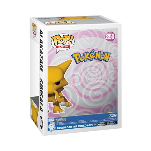 Funko Pop! Spiele Pokémon – Abra &amp; Alakazam Vinylfigur (74216)