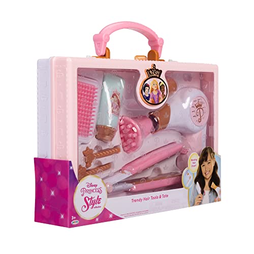 Disney Princess Style Collection – Trendige Styling-Tools zum Haare-Spielen mit Sound und Aufbewahrungstasche 3