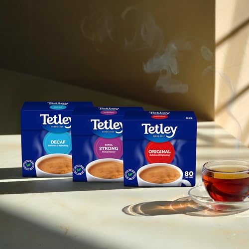 Tetley Everyday Original Teebeutel, 160 Stück – Schwarzer Tee 10