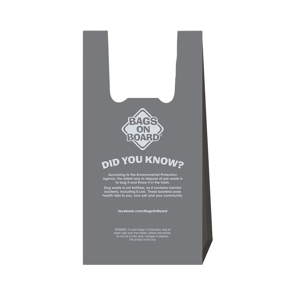 Bags on Board Hand Armour Extra Thick Dog Poo Bags - 100 Count, 7x15 Inches, Leak Proof 4