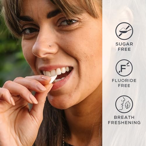 Georganics Pfefferminz-Kaugummi – 30 Stück – Zuckerfrei, Natürlich &amp; Biologisch Abbaubar 5