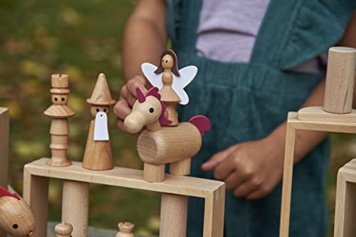 TickiT Wooden Enchanted Figures Set - 10 Fairy Tale Characters for Imaginative Play 16
