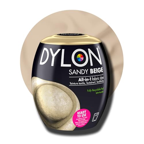 Dylon Textilfarbstoff-Pod für Waschmaschinen, Sandbeige, 350 g 11