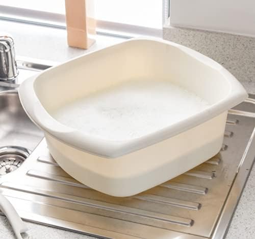 Addis - Rectangular Washing Up Bowl, Linen Cream, 9.5 Litre 3