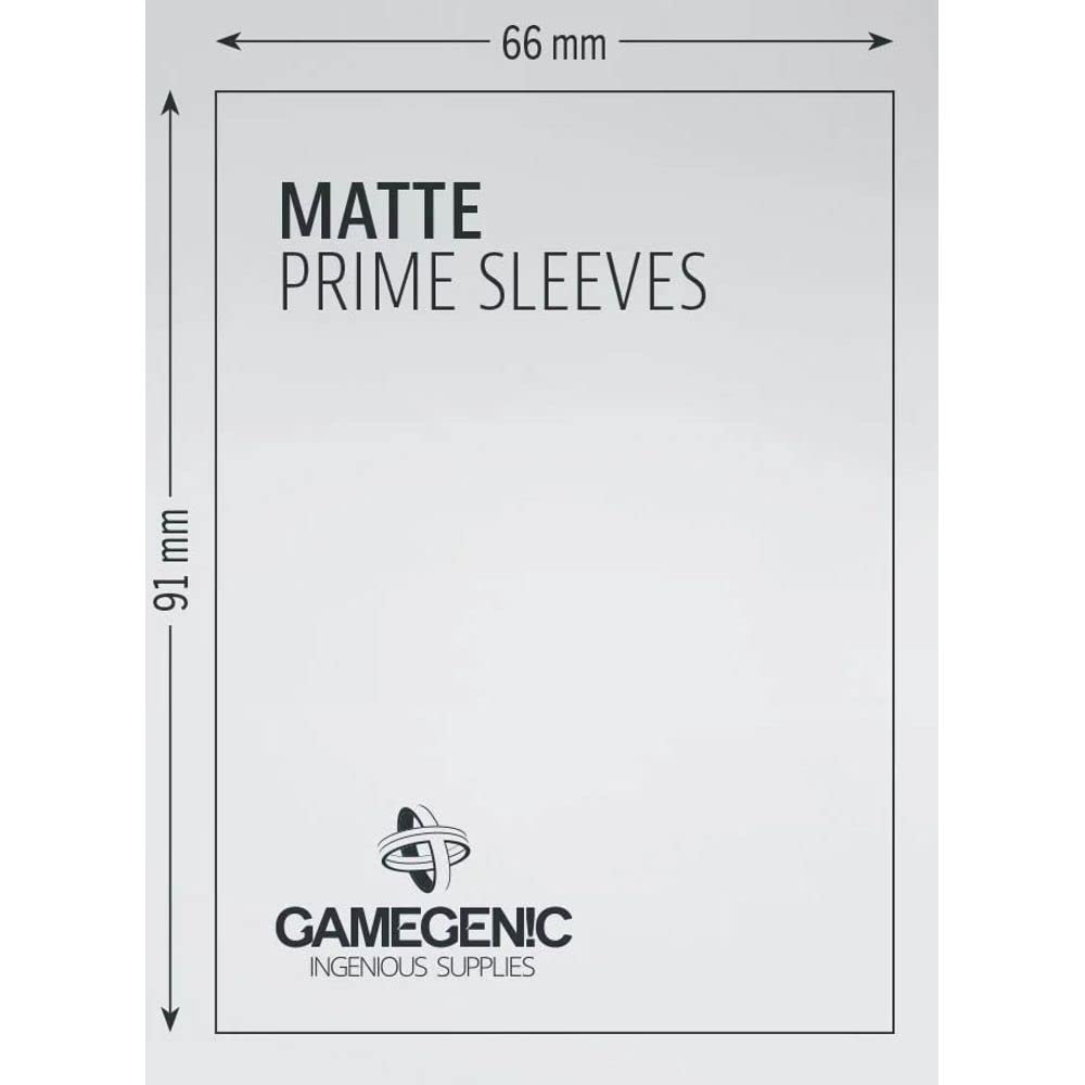 Gamegenic Matte Prime Sleeves – 100er-Pack für Sammelkartenspiele