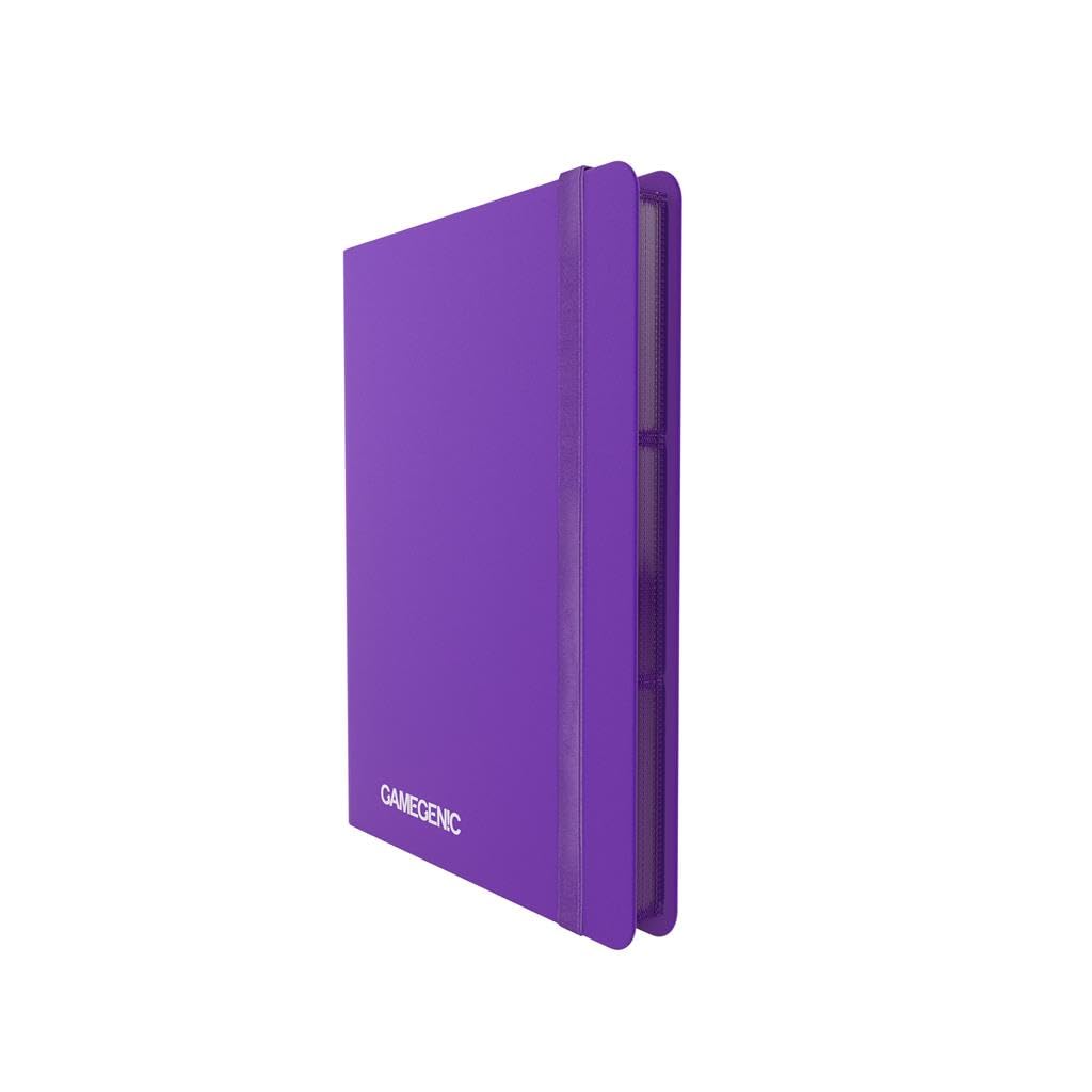 Gamegenic Casual Album - 360 Card Capacity | Side-Loading Pockets | Purple