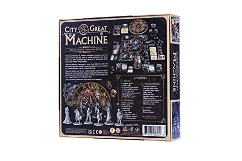 CrowD Games City of The Great Machine Brettspiel 3