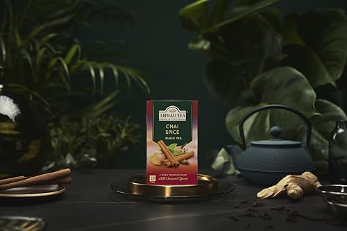 Ahmad Tea - Chai Spice Black Tea 20 Teabag Sachets 6