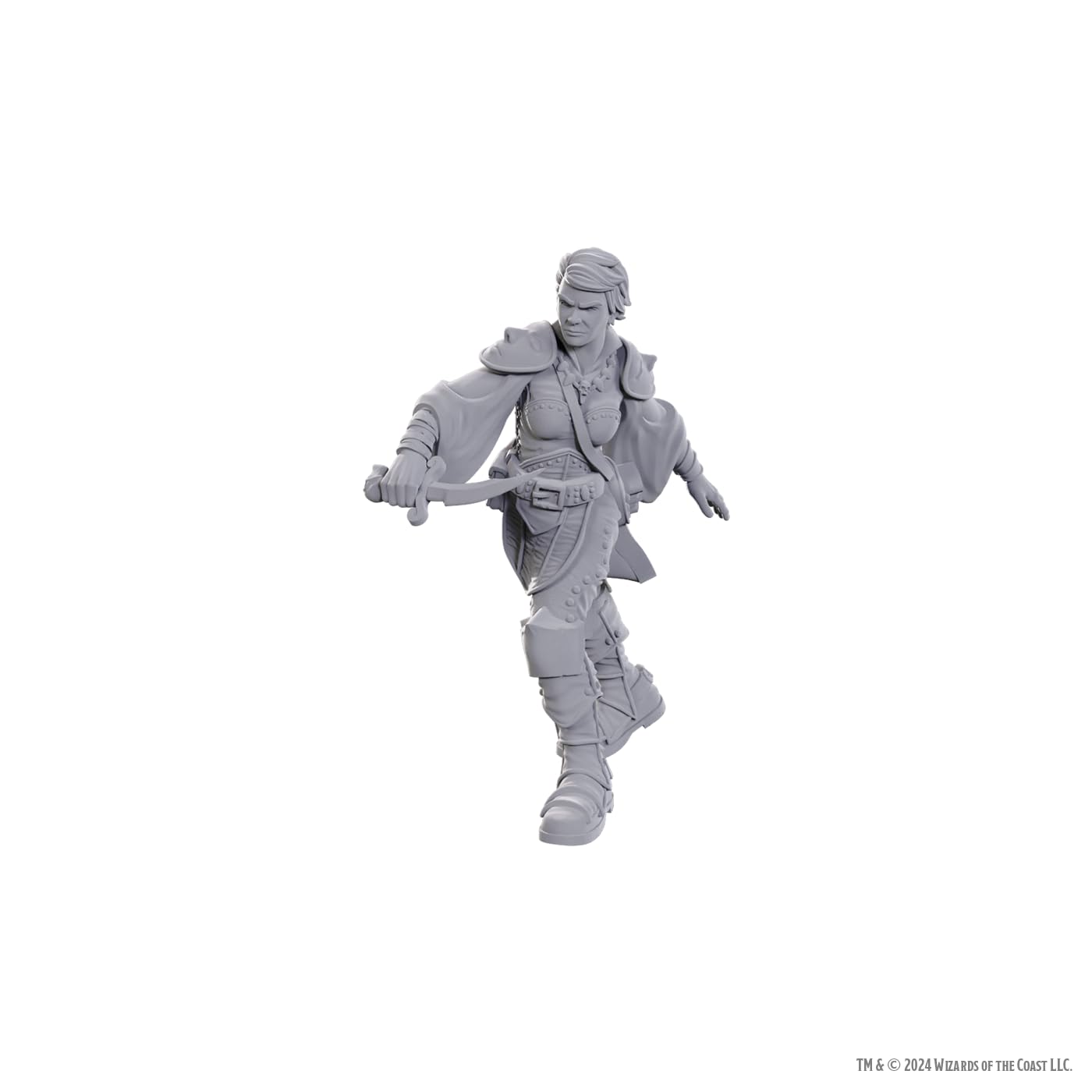 WizKids D&D Nolzur's Marvelous Miniatures - Swashbuckler (Wave 25) Unpainted Plastic Figure