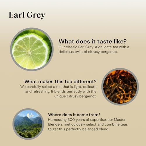 Twinings Earl Grey Black Tea Bags - Fragrant Bergamot & Lemon Flavor | 120 Count 3