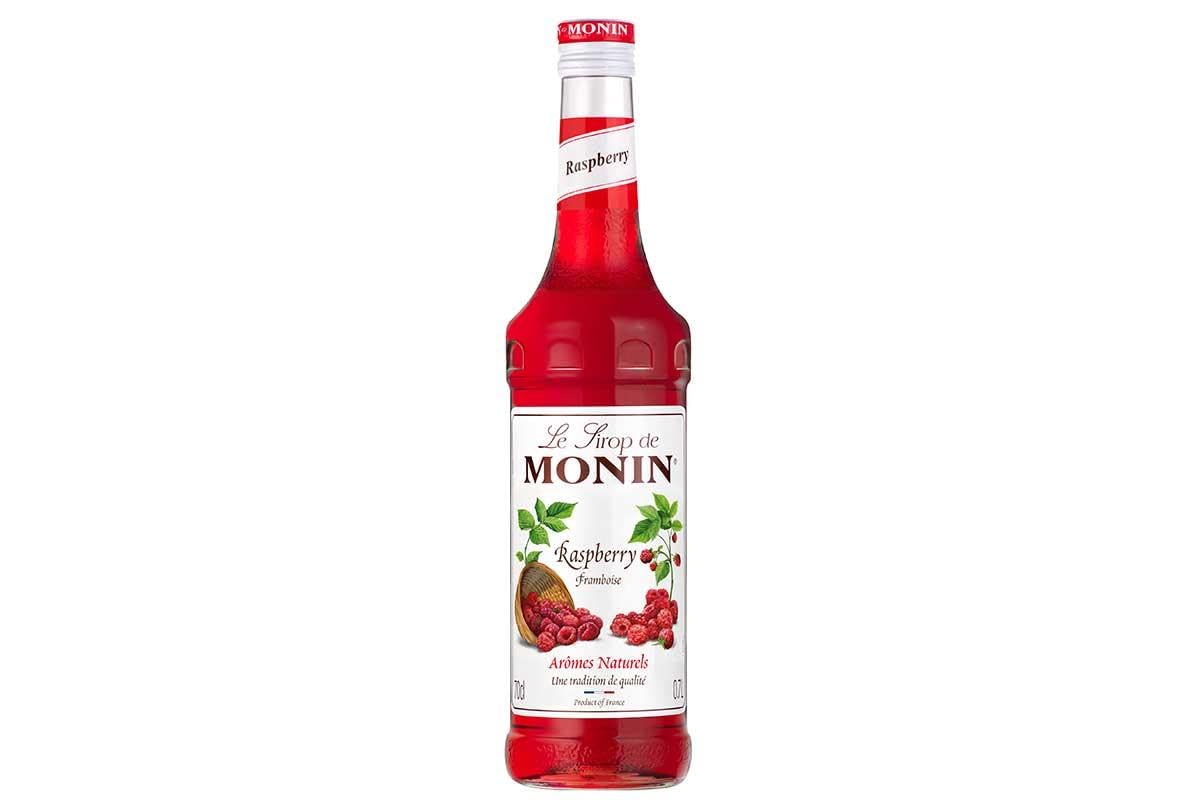 Monin Premium Raspberry Syrup - 700ml | Vegan, Natural Flavouring | Cocktails & Mocktails