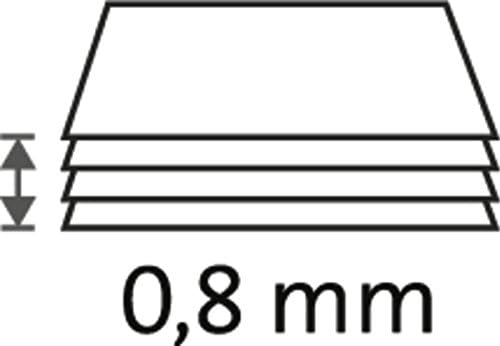 Dahle 502 Guillotine Paper Cutter (Cutting Performance up to 8 Sheets / DIN A4) Blue 9