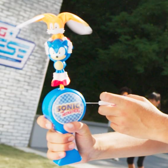 Flying Heroes Sonic and Tails - Action Figure Playset for Kids 4+ 6