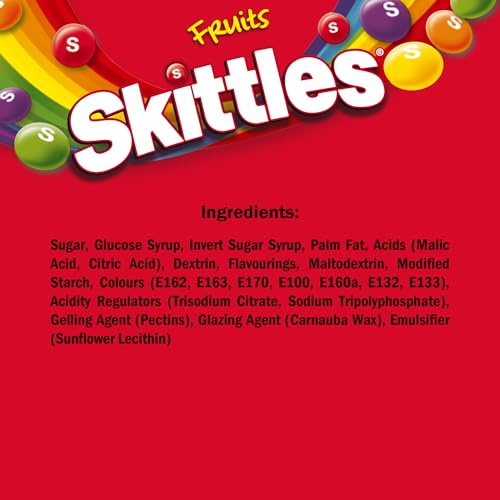 Skittles Giants klebrige vegane Süßigkeiten zum Teilen, 125 g 8