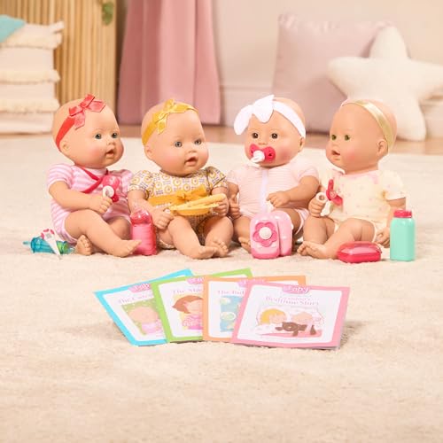 Baby Sweetheart Medical Time Doll - 12-Inch Soft Cuddle Doll with Storybook & Pretend Medical Accessories for Toddlers 8