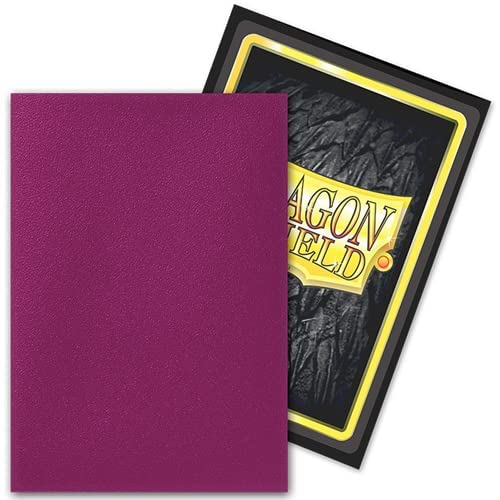 Dragon Shield Matte Japanese Dual Wraith Alaria: Righteous Wraith Lila 100 CT TCG-Hüllen