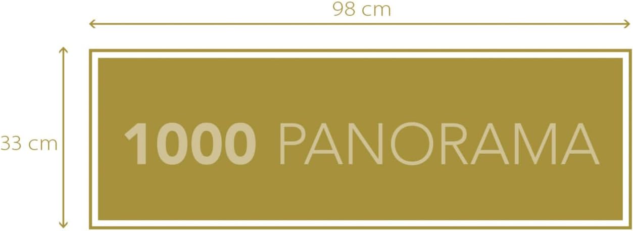 Clementoni 1000 Piece Panoramic Jigsaw Puzzle: Harry Potter - Adult Puzzle