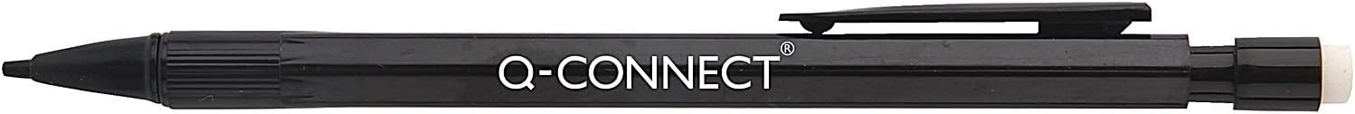 Q-Connect Mechanical Pencil KF01345 - Black, Pack of 10