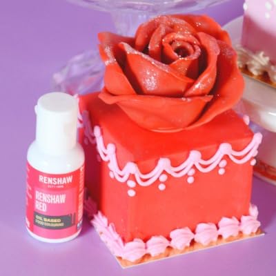 Renshaw Oil Based Food Colouring - Renshaw Red Gel | 20g 4