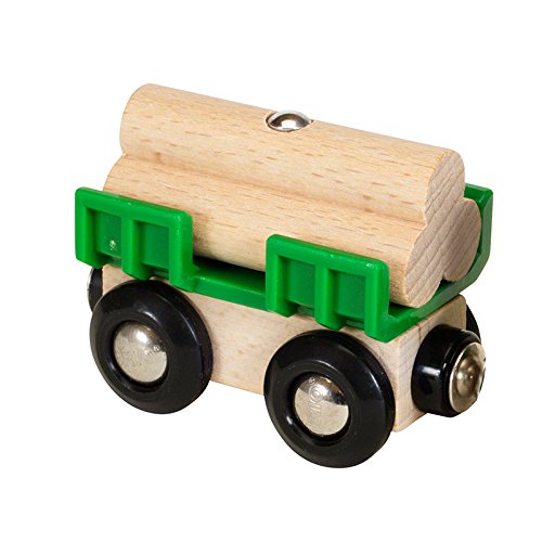 BRIO World Farm Tractor with Load - Compatible with Railway Sets | Ages 3+ | FSC Wood 4
