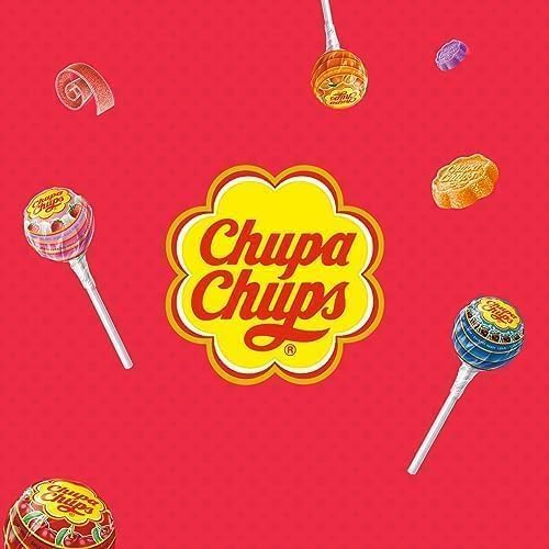 Chupa Chups Big Babol Tongue Painter Bubble Gum - Blue Raspberry Flavor | 6 Pieces per Pack, 20 Packs Total 5