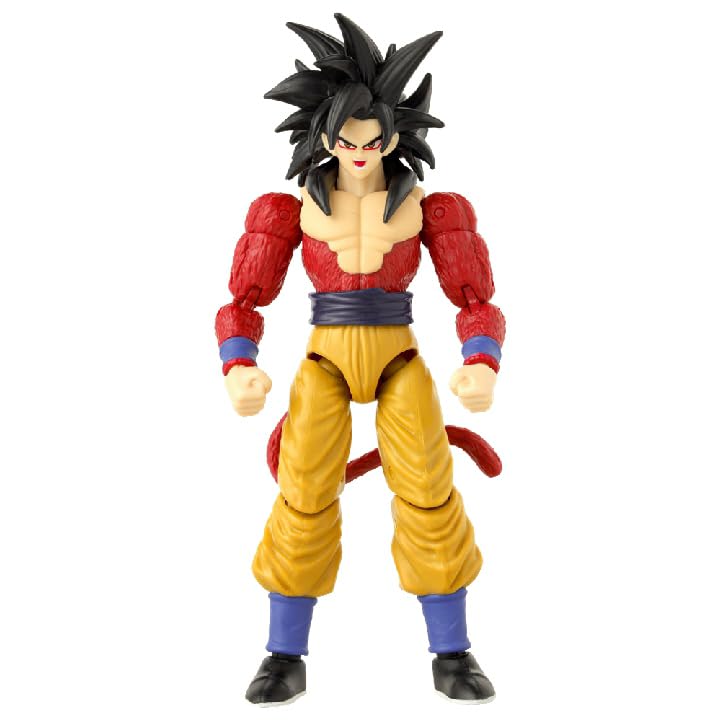 BANDAI Dragon Ball Stars Power Up Super Saiyan 4 Goku (GT Version) Action Figure | 17cm 5