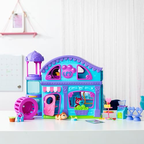 Littlest Pet Shop Series 2 Pet Shop Playset - With 2 Mini Pets & 20 Accessories 9