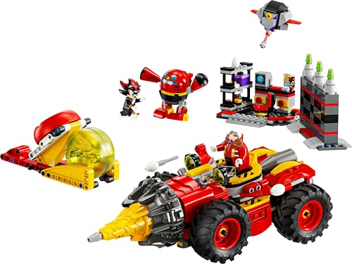 LEGO Sonic the Hedgehog Super Sonic vs. Egg Drillster Playset - Building Toy for Ages 8+ 16